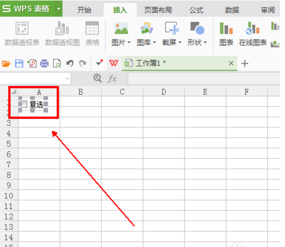 wps復(fù)選框怎么設(shè)置打勾？