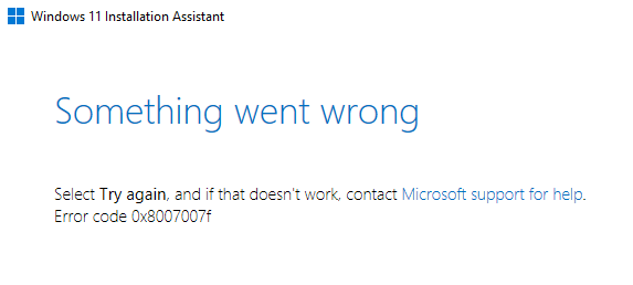 Win11升級卡在71% 提示0x8007007f錯(cuò)誤如何解決