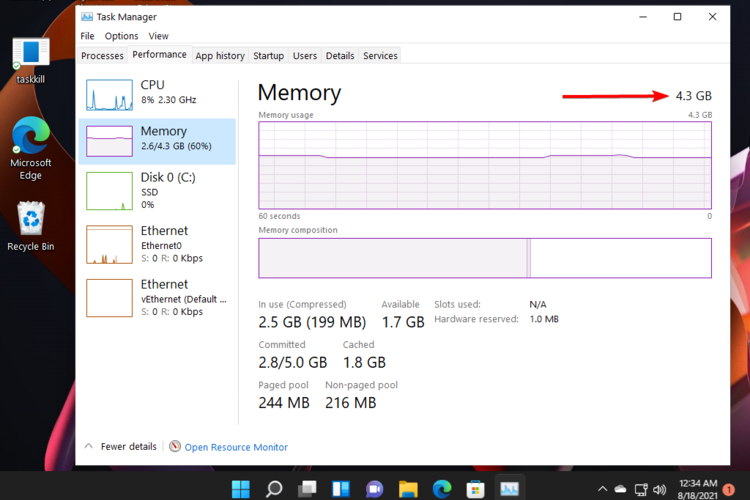 如何在Windows11上檢查RAM內(nèi)存？Win11檢查RAM內(nèi)存方法