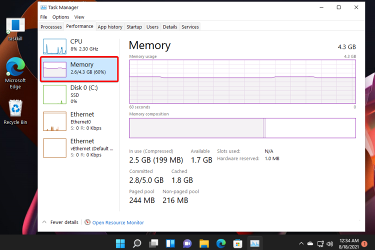 如何在Windows11上檢查RAM內(nèi)存？Win11檢查RAM內(nèi)存方法
