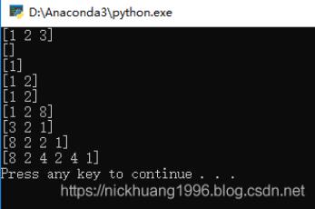python numpy中setdiff1d的用法說(shuō)明