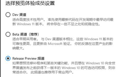 升級Win11應該選擇哪個渠道？Win11 dev通道和beta通道哪個好？
