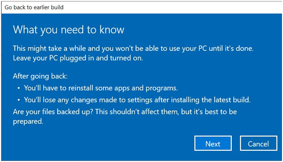 如何卸載Win10 20H2版本，并降級到以前的版本？