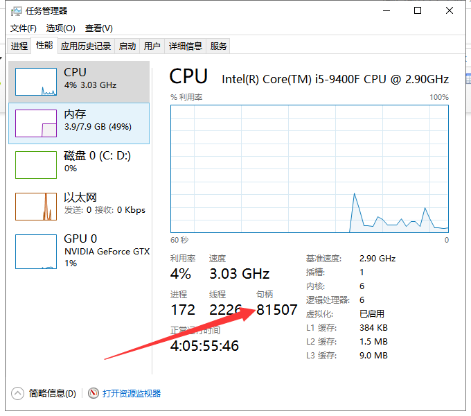 Win10 20H2系統顯示系統資源不足怎么辦？