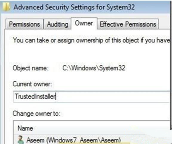 Windows7旗艦版系統(tǒng)怎樣刪除“信任安裝”的文件？