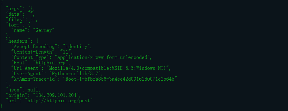 Python urllib request模塊發(fā)送請(qǐng)求實(shí)現(xiàn)過(guò)程解析