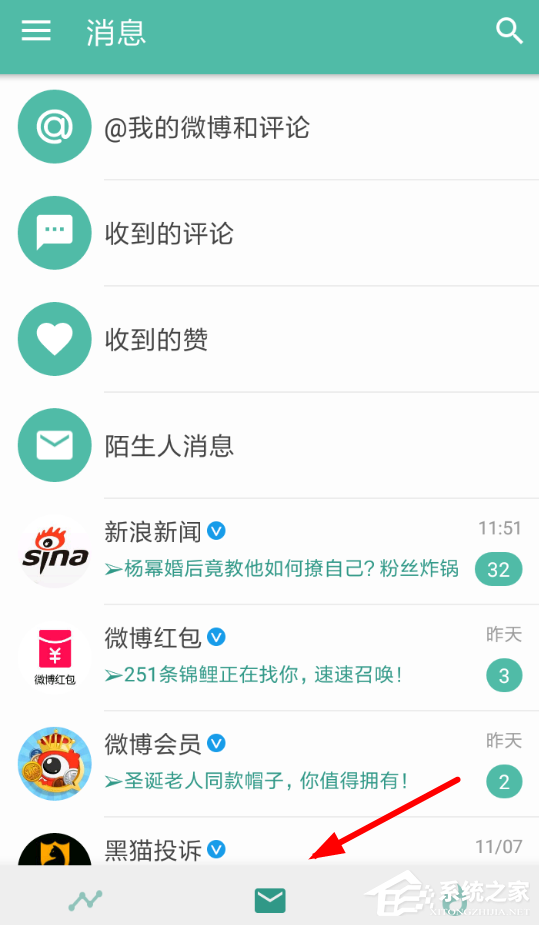 Share微博怎么發送私信？Share微博發送私信的方法