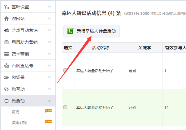 微信里的大轉盤抽獎活動怎么制作出來的？圖文教程