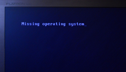 Win7旗艦版電腦開機顯示missing operating system怎么辦？