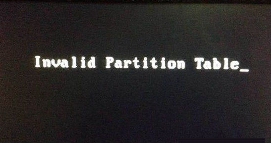 Win10開機(jī)提示Invalid Partition Table怎么辦？