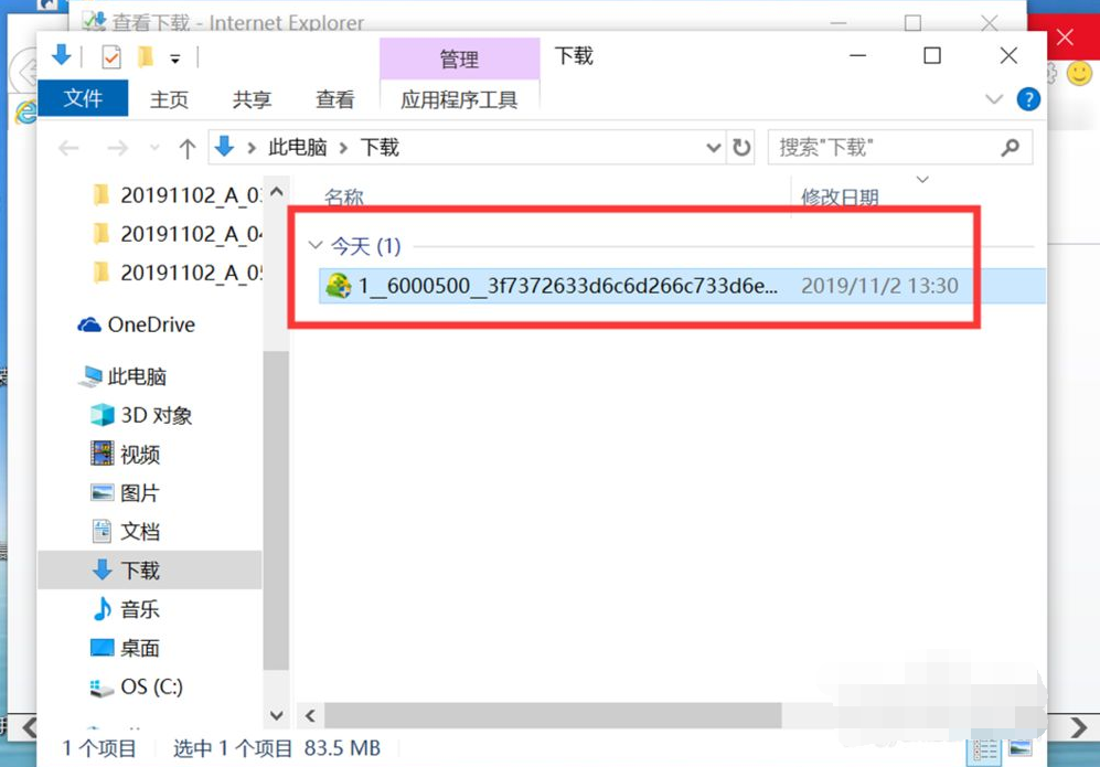 Win10專業版IE瀏覽器下載的文件在哪？
