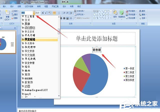 在PPT中怎么制作圖表？PPT制作圖表的方法