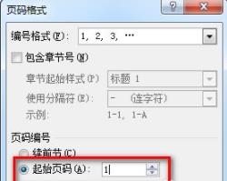 Word頁碼怎么從第二頁開始設置為1？