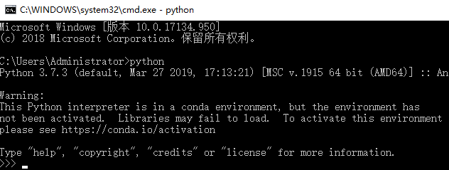 通過cmd進(jìn)入python的步驟