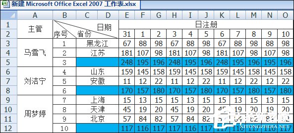 如何在Excel表格中畫斜線打字？怎么將表格劃分兩個以上的斜杠？