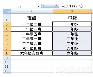 Excel中如何使用Left函數？