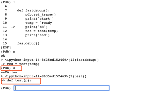Python使用pdb調(diào)試代碼的技巧