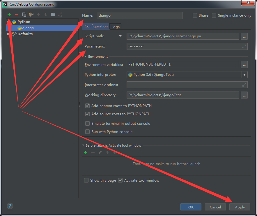 Python3+PyCharm+Django+Django REST framework配置與簡單開發(fā)教程