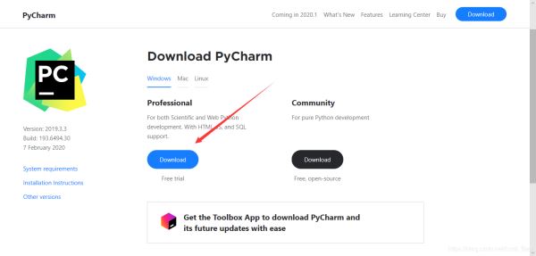 Python解釋器及PyCharm工具安裝過(guò)程