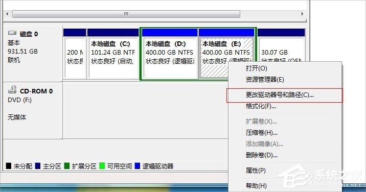Windows7系統怎么隱藏盤符？