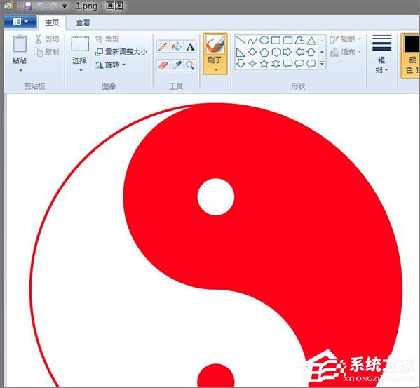 Windows系統(tǒng)自帶的畫圖工具如何填充顏色？