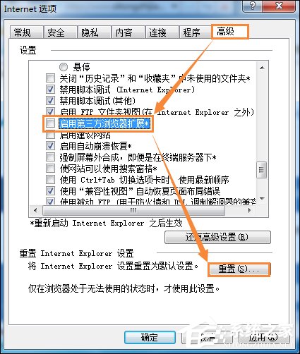 Win7環(huán)境下某網(wǎng)站二級(jí)網(wǎng)頁打不開怎么辦？