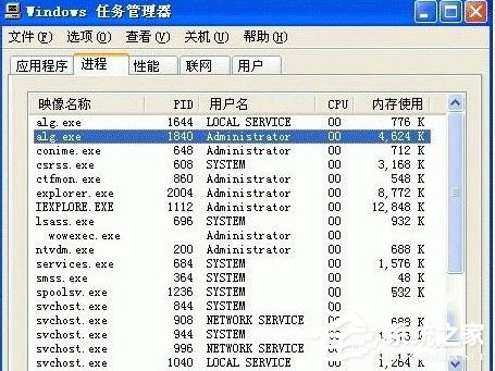 WinXP系統中alg.exe是什么進程？