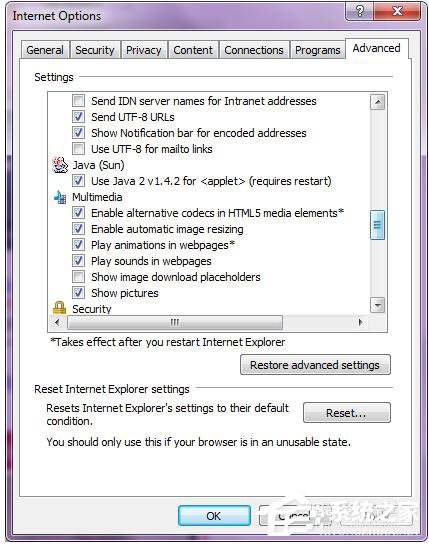 Win7網頁圖片打不開怎么辦?