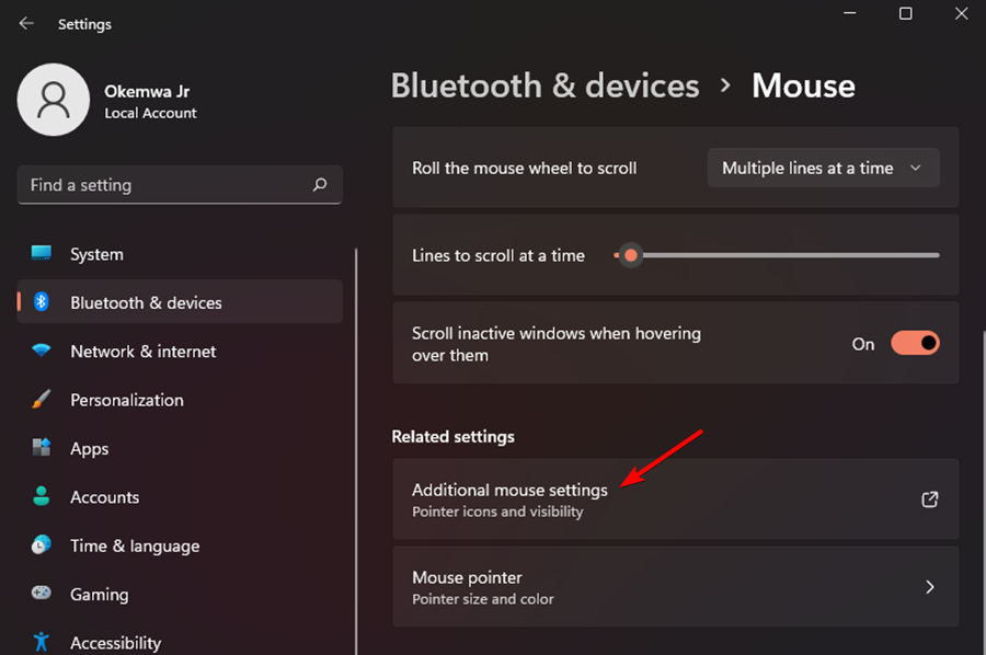 如何在Windows 11中將光標(biāo)更改為暗模式？