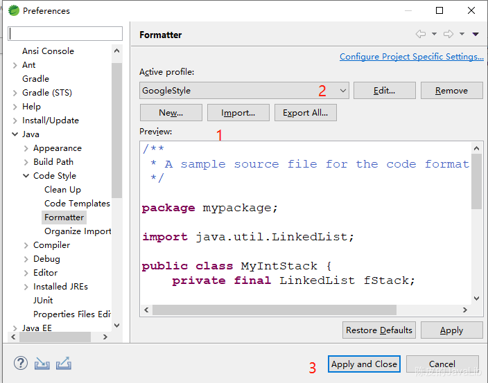 Java黑科技之通過Google Java Style 文件配置IDEA和Ecplise代碼風(fēng)格