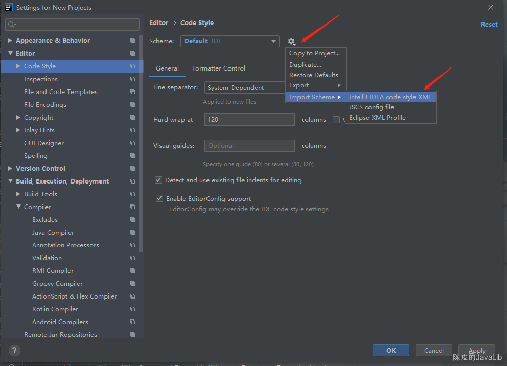 Java黑科技之通過Google Java Style 文件配置IDEA和Ecplise代碼風(fēng)格