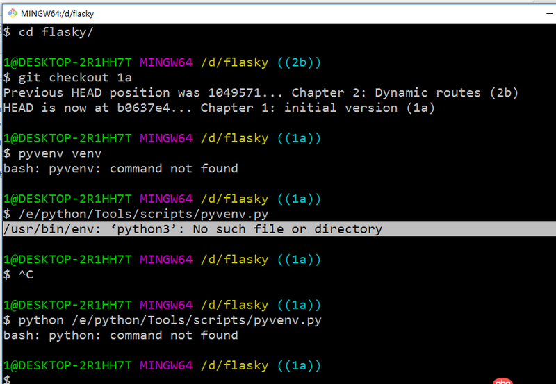 python3.x - windows中用git bash命令行運(yùn)行python腳本找不到路徑的問(wèn)題