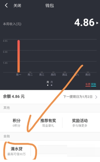 滴滴出行APP車主怎么申請(qǐng)滴水貸？申請(qǐng)滴水貸步驟分享