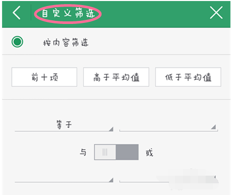 手機WPS中篩選詳細(xì)操作步驟