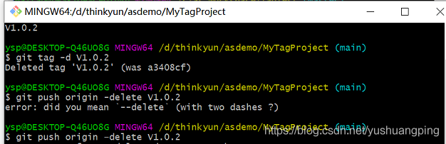 Android studio git創(chuàng)建與刪除標簽（Tag）的教程詳解