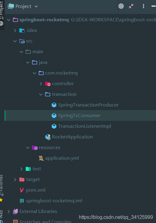 springboot整合rocketmq實(shí)現(xiàn)分布式事務(wù)