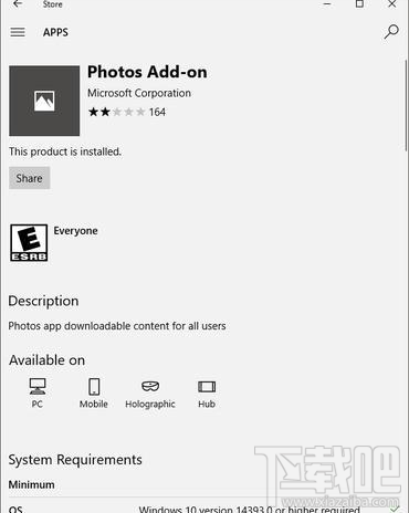 win10中的Photos Add-on怎么卸載？
