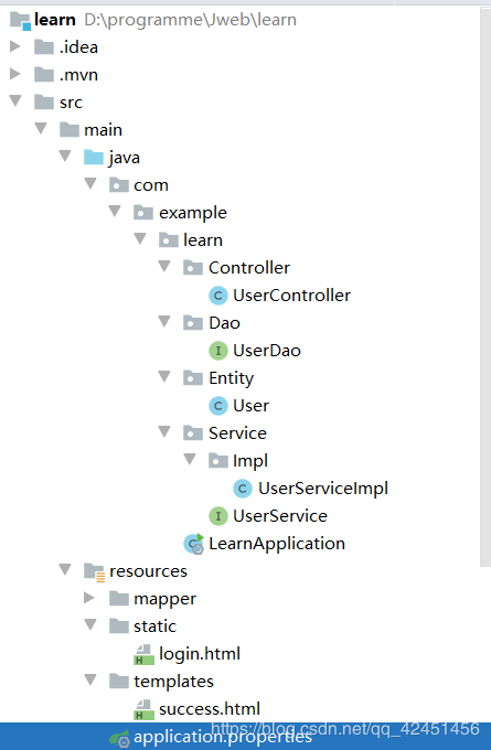 SpringBoot+mybatis+thymeleaf實(shí)現(xiàn)登錄功能示例
