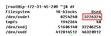 Linux df和du命令查出來的已使用空間不同如何解決？
