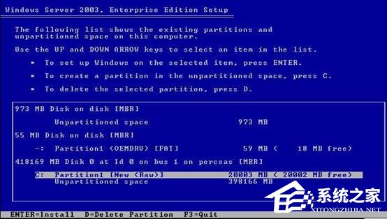 戴爾DELL服務器是如何安裝Win2003系統的？