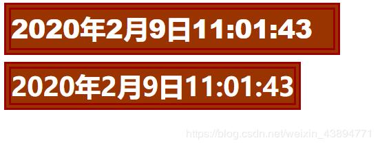 使用JS實(shí)現(xiàn)動態(tài)時(shí)鐘