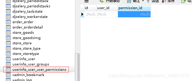 Django自定義User模型、認證、權限控制的操作