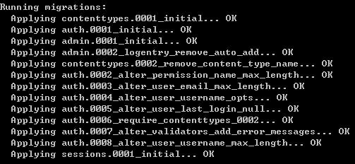 解決Django no such table: django_session的問(wèn)題