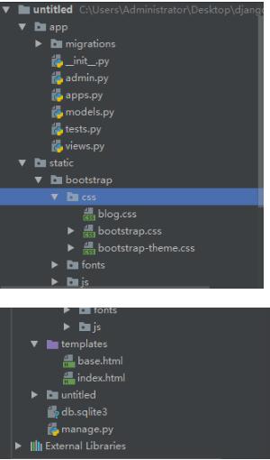 Django+boostrap 美化admin后臺(tái)的操作