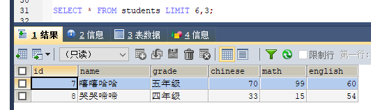 MySQL 詳細(xì)單表增刪改查crud語句