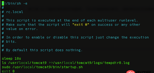 service - Ubuntu16 Tomcat9 設(shè)置開機(jī)自動(dòng)重啟時(shí)為什么起不來？