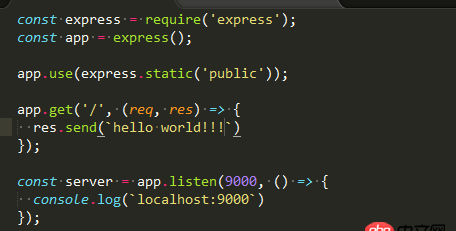 node.js - node啟動(dòng)本地服務(wù)失效但是瀏覽器卻能打開(kāi)localhost的原因是什么