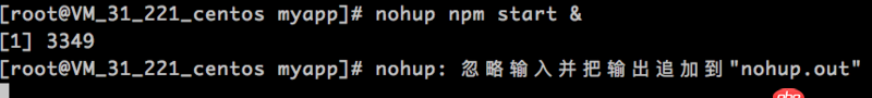 node.js - nodejs 如何在centos下后臺運行，nohup和forever都不行呀