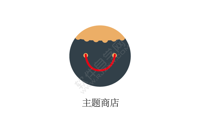 ai怎么畫(huà)手機(jī)主題商店圖標(biāo)