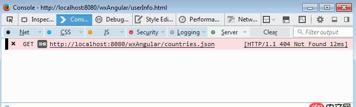 angular.js - 為啥我的angular一直說找不到本地的json數(shù)據(jù)